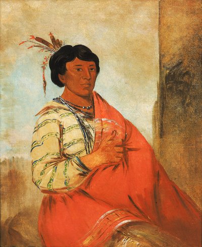 Gaw-záw-que-dung, Ten, Który Pomaga autorstwa George Catlin
