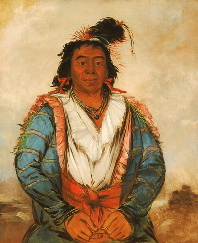 Odważny, 1834. autorstwa George Catlin