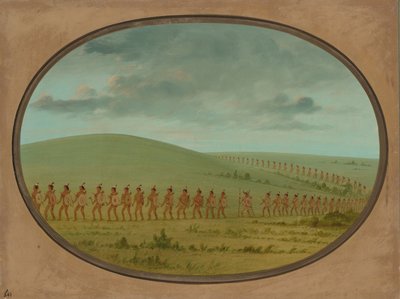 Akta indyjskie - Iowa, 18611869. autorstwa George Catlin