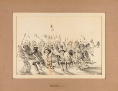 Indiański Taniec Skalpów - nr. 31 autorstwa George Catlin