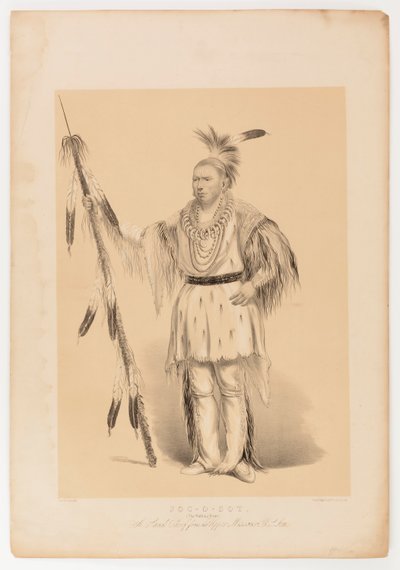 Joc-o-sot, chodzący niedźwiedź autorstwa George Catlin