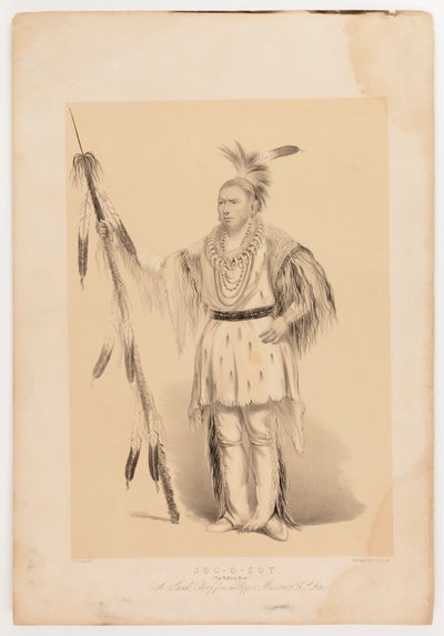 Joc-o-sot, chodzący niedźwiedź autorstwa George Catlin