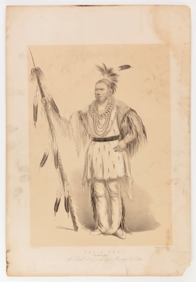 Joc-o-sot, chodzący niedźwiedź autorstwa George Catlin