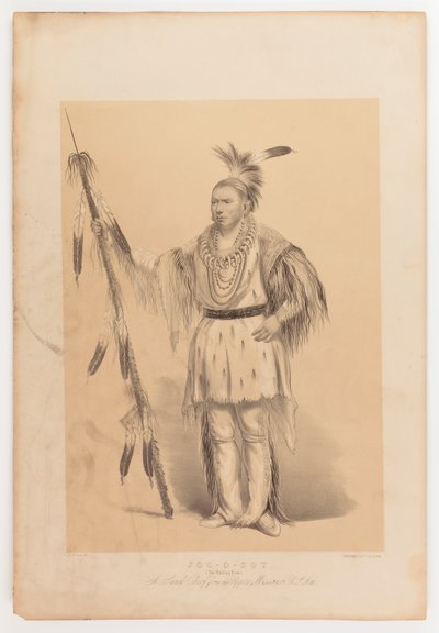 Joc-o-sot, chodzący niedźwiedź autorstwa George Catlin