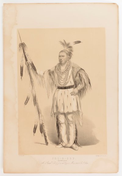 Joc-o-sot, chodzący niedźwiedź autorstwa George Catlin