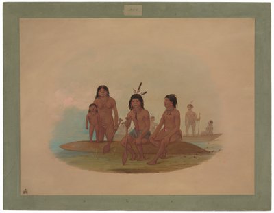 Indianie Marahua autorstwa George Catlin