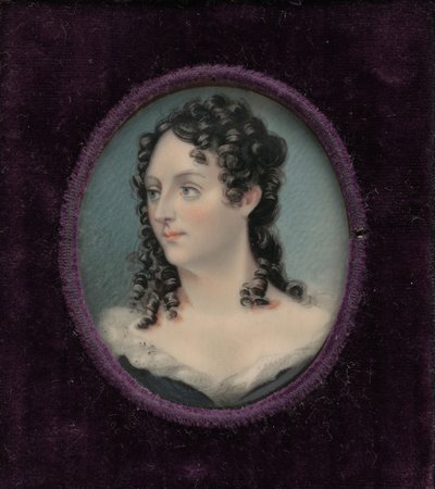Pani George Catlin Clara Bartlet Gregory, ca. 1830. autorstwa George Catlin