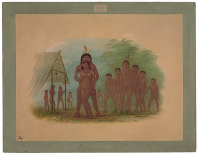 Indianie Orejona autorstwa George Catlin