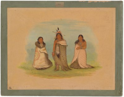 Indianie Puncah autorstwa George Catlin