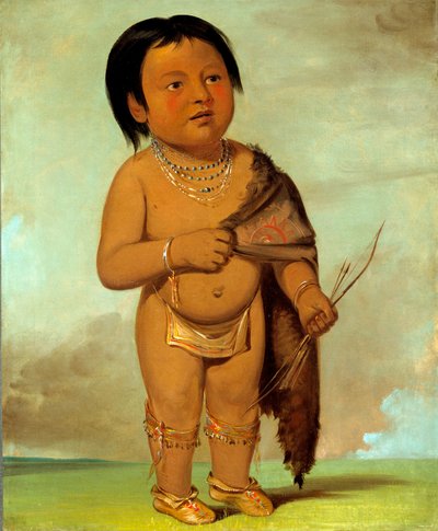 Tcha-aés-ka-ding, wnuk Buffalo Bull