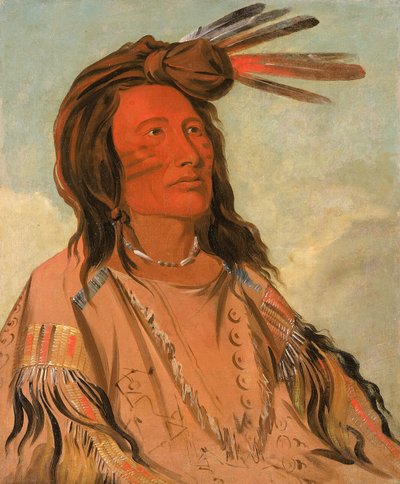 Teść, Tytoń, wódz Oglala, 1832. autorstwa George Catlin