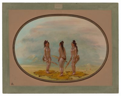 Przystojny taniec - Goo-a-give autorstwa George Catlin