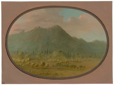 Widok w Górach Kryształowych autorstwa George Catlin