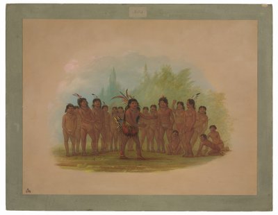 Indianie Zurumati autorstwa George Catlin