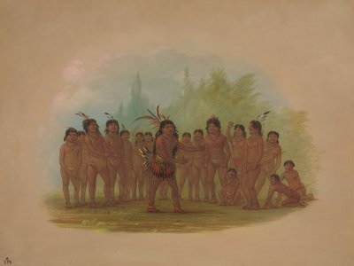 Indianie Zurumati, 18541869. autorstwa George Catlin