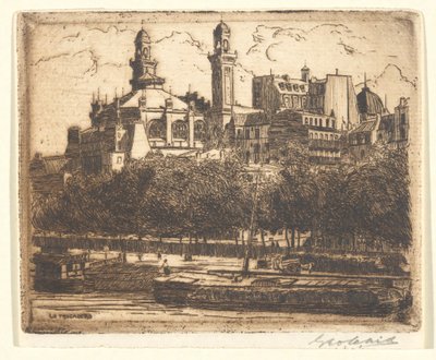 Trocadero autorstwa George Charles Aid