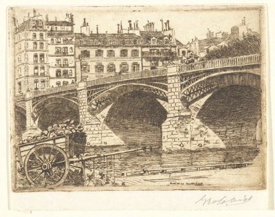 Most Tournelle autorstwa George Charles Aid