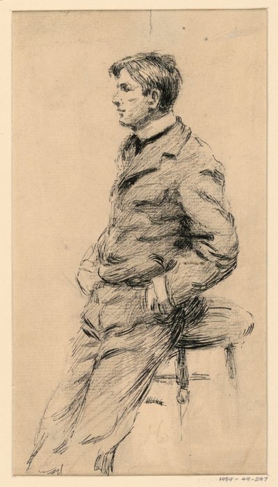 Szkic młodości autorstwa George Charles Aid