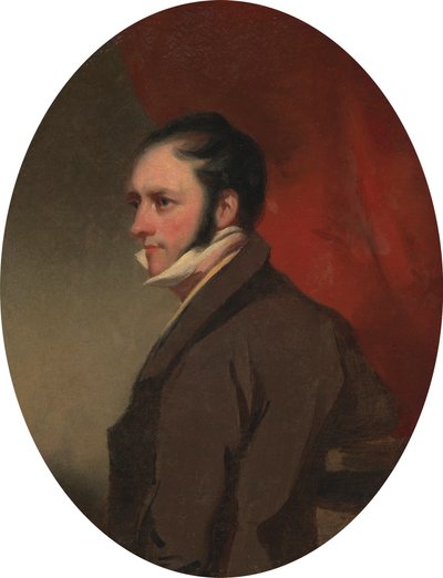 Mężczyzna o nazwisku WC Hunter autorstwa George Chinnery