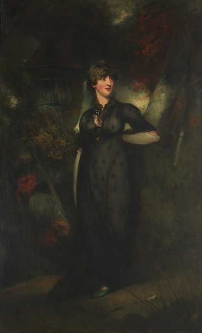 Pani Whaley zmarła w 1798 roku na wyspie Man. autorstwa George Chinnery