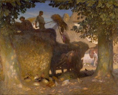 Budowa Ricka, 1907 autorstwa George Clausen