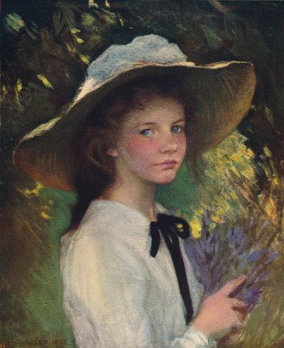 Kotek, c1915 autorstwa George Clausen