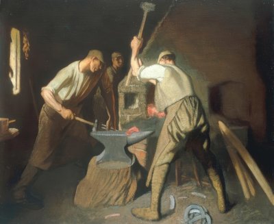 Nasz kowal autorstwa George Clausen