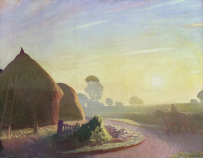 Wschód słońca we wrześniu autorstwa George Clausen