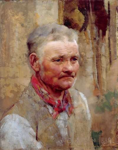 Człowiek młynarza autorstwa George Clausen