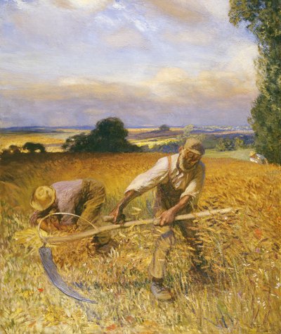Stary Żniwiarz autorstwa George Clausen