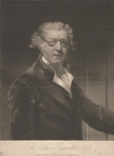 Sir Joshuy Reynoldsa autorstwa George Clint