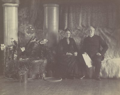 Państwo Charles E. Tiffany w Studio Louisa C. Tiffany