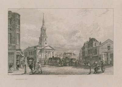 Kościół św Leonarda, Shoreditch autorstwa George Cooke
