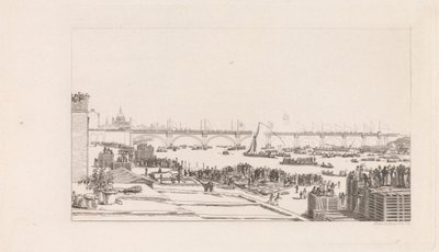 Otwarcie mostu Waterloo autorstwa George Cooke