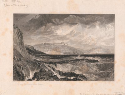 Zamek Pendennis i wejście do portu Falmouth autorstwa George Cooke