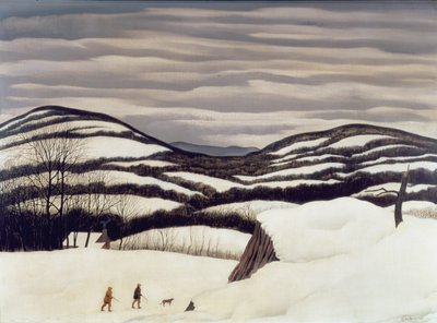 Łowcy autorstwa George Copeland Ault