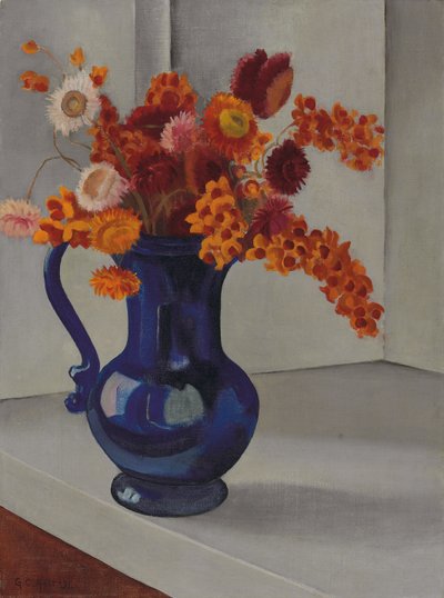 Kwiaty słomkowe i słodko-gorzkie autorstwa George Copeland Ault
