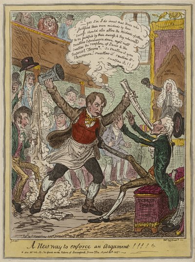 Nowy sposób na wymuszenie kłótni!!!!, opublikowany 3 maja autorstwa George Cruikshank