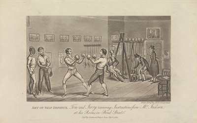 Sztuka samoobrony autorstwa George Cruikshank