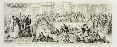 As It Ought to Be or The Ladies Trying a Contemptible Scoundrel for a "Breach of Promise" from George Cruikshank