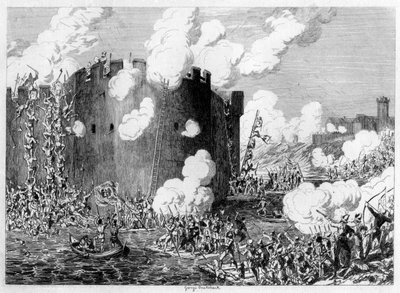 Atak na Mosiężną Górę, Lord Guilford Dudley, 1554 1840 autorstwa George Cruikshank