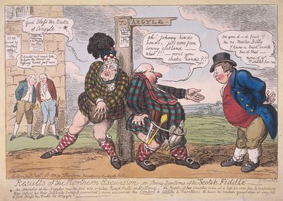 „Bonnie Willie”, 1822 r. autorstwa George Cruikshank