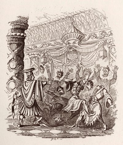 Bracia Grimm Dzieci i autorstwa George Cruikshank