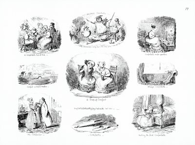Komfort (grawerowanie) autorstwa George Cruikshank