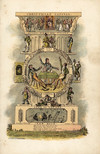 Stolica Koryntu autorstwa George Cruikshank