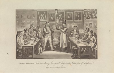 Salon Cribba autorstwa George Cruikshank