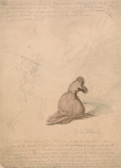 oddana żona autorstwa George Cruikshank