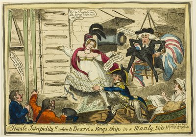 Nieustraszoność kobiet autorstwa George Cruikshank
