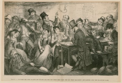 Z "Dzieci pijaka", 1848 autorstwa George Cruikshank