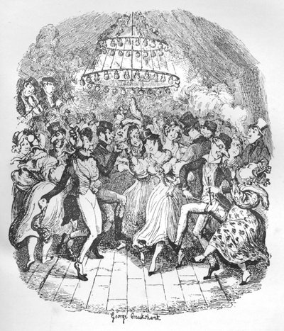 Targi w Greenwich, ok. 1900 autorstwa George Cruikshank
